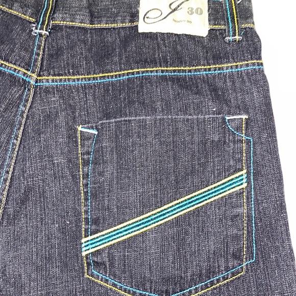 Indigo30 Dark Blue w/blue/yellow Pocket Stitching Size 40 - Picture 5 of 13